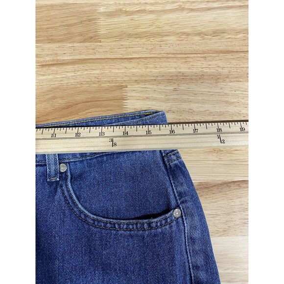 Les‎ Benjamins Denim Jeans Woman's 31x31.5 Tagged (28) Embroidered Spell Out - Picture 3 of 14